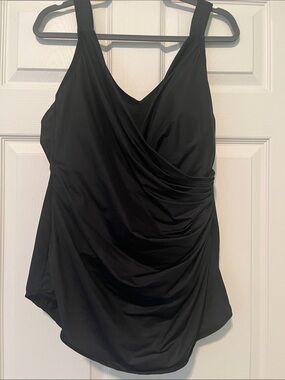 Lands End Bathing Suit 18W DD. NWT